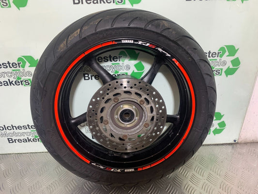 YAMAHA XJ6 XJ6-S REAR WHEEL (GOOD TYRE)   YEAR 2009-2015  (CMB1070)