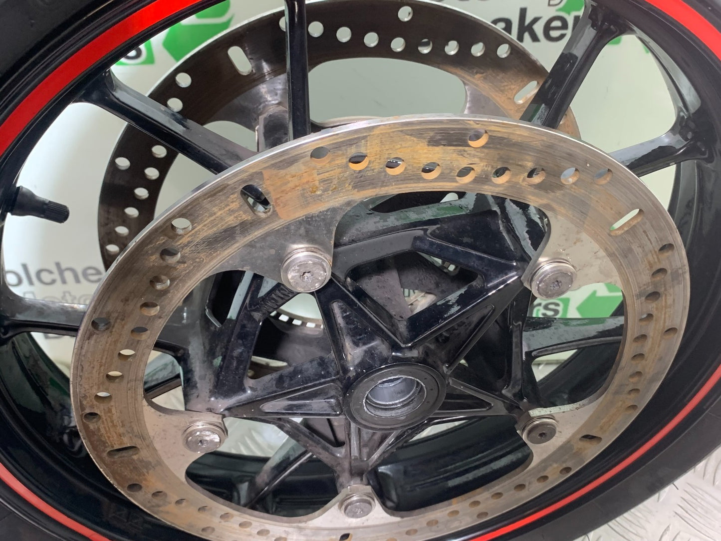 BMW S1000 RR FRONT WHEEL AND DISCS  YEAR 2015-2018 (CMB1246)