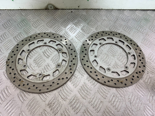 YAMAHA XV1100 XV 1100 VIRAGO FRONT BRAKE DISCS 1990-1999 (CMB1243)