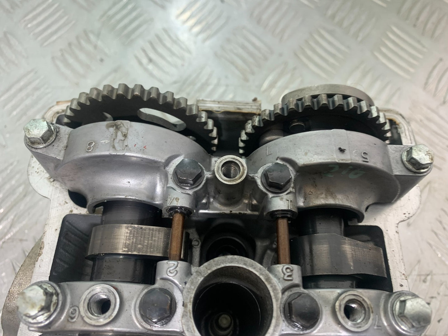 KAWASAKI KXF450 KXF 450 CYLINDER HEAD AND CAMS YEAR 2009-2015 CMB1217)