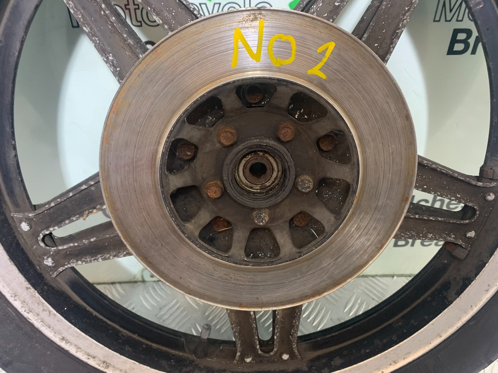 HONDA CX500 CX 500 FRONT WHEEL (NO2)  YEAR 1978 1981 (CMB1137)