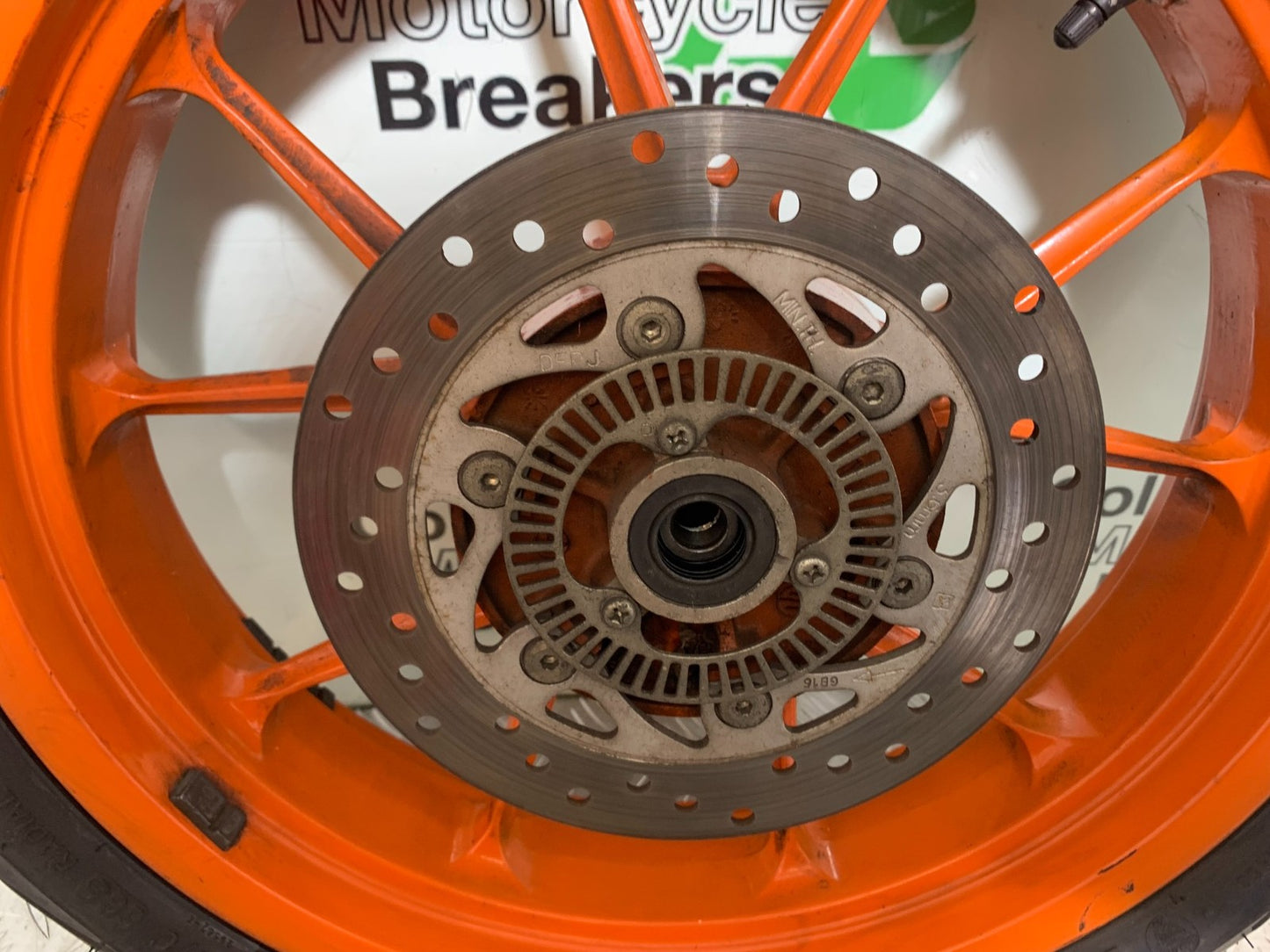 KTM RC125 RC 125 RC REAR WHEEL AND DISC    2014 2017 (CMB1199)