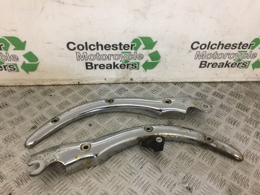 HONDA VT750 VT 750 SHADOW CHROME MUDGUARD RAILS  YEAR 1998-99 (STOCK 685)