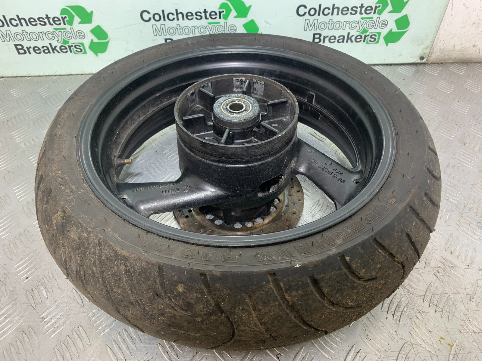 YAMAHA FZS600 FAZER 600 REAR WHEEL  YEAR 1998-2001 (CMB1267)