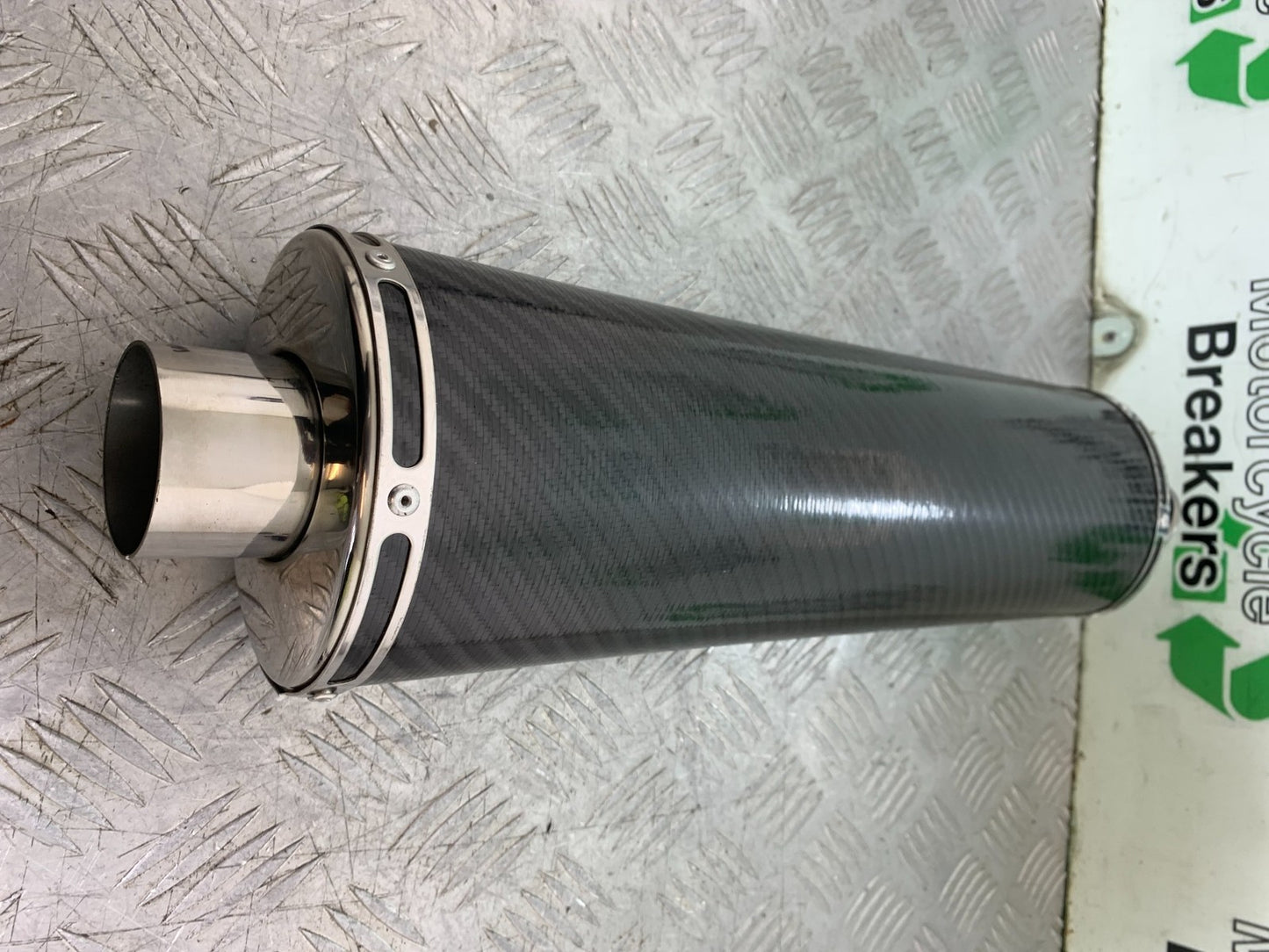 VIPER EXC501 END CAN CARBON SILENCER SLIP ON 51mm - HONDA KAWASAKI SUZUKI YAMAHA