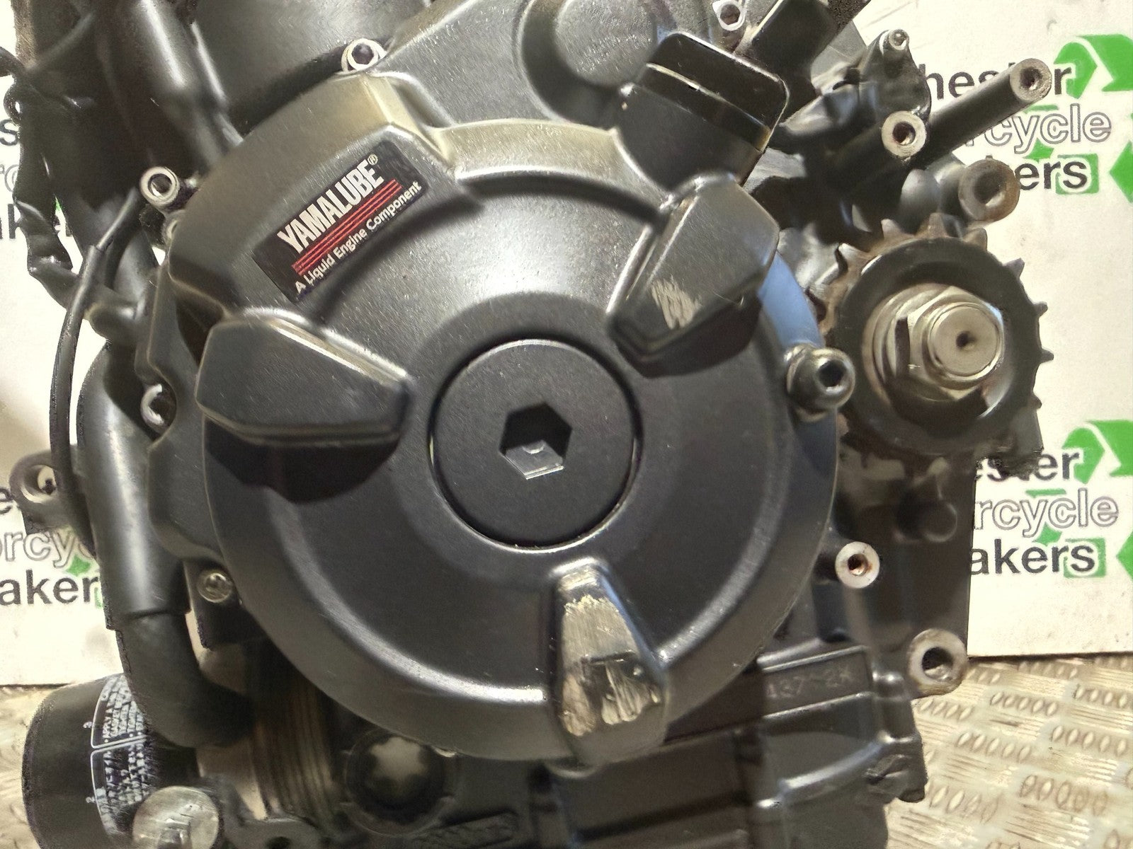 YAMAHA YZF R7 ENGINE YEAR 2022-2025 (CMB1255) - ONLY 3947 MILES