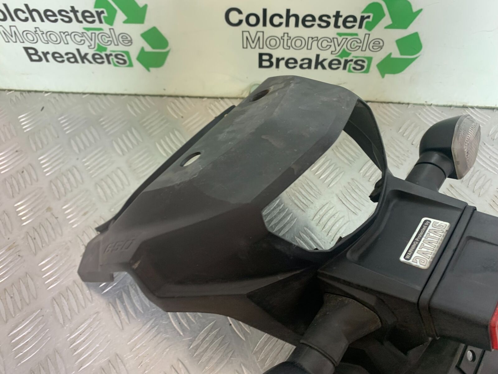 SUZUKI DL 650 V-STROM REAR MUDGUARD AND INDICATORS YEAR 2020 (CMB1117)