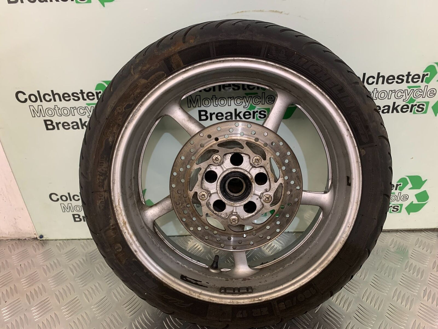 YAMAHA FZ6 FAZER REAR WHEEL YEAR 2004-2007  (STOCK 955)