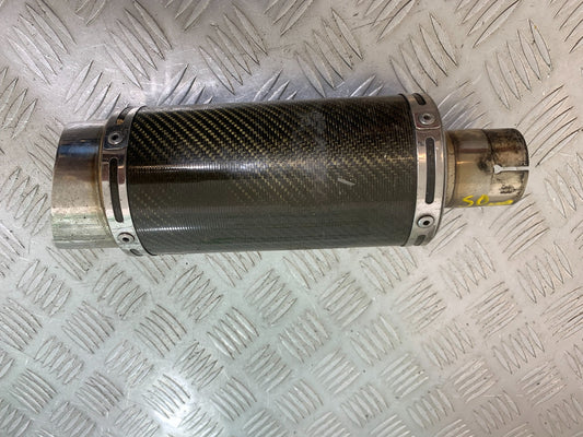 HONDA YAMAHA KAWASAKI SUZUKI 50 MM CARBON SILENCER