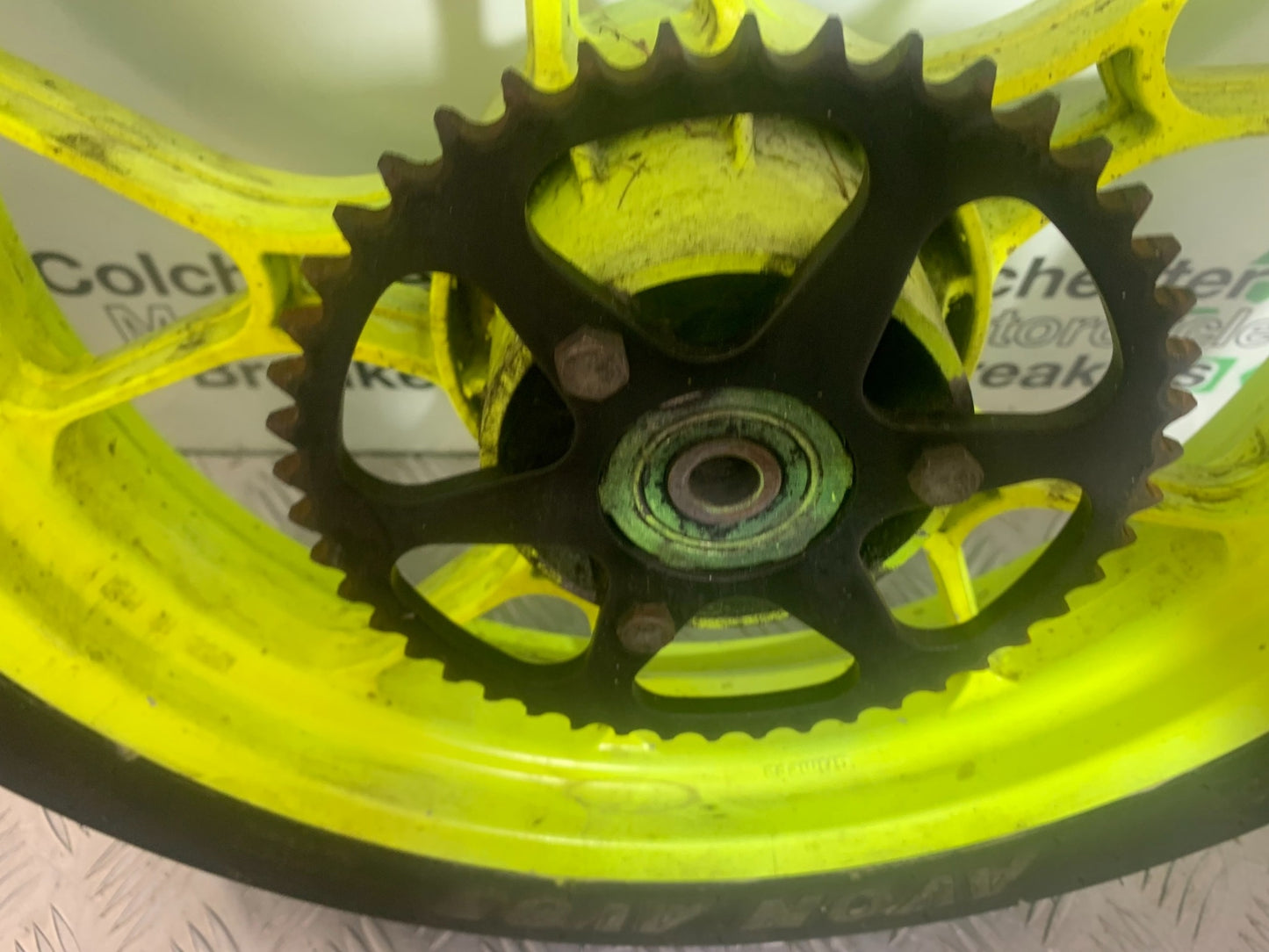 RIEJU 125 RS2 REAR WHEEL  YEAR 2007 (CMB1142)