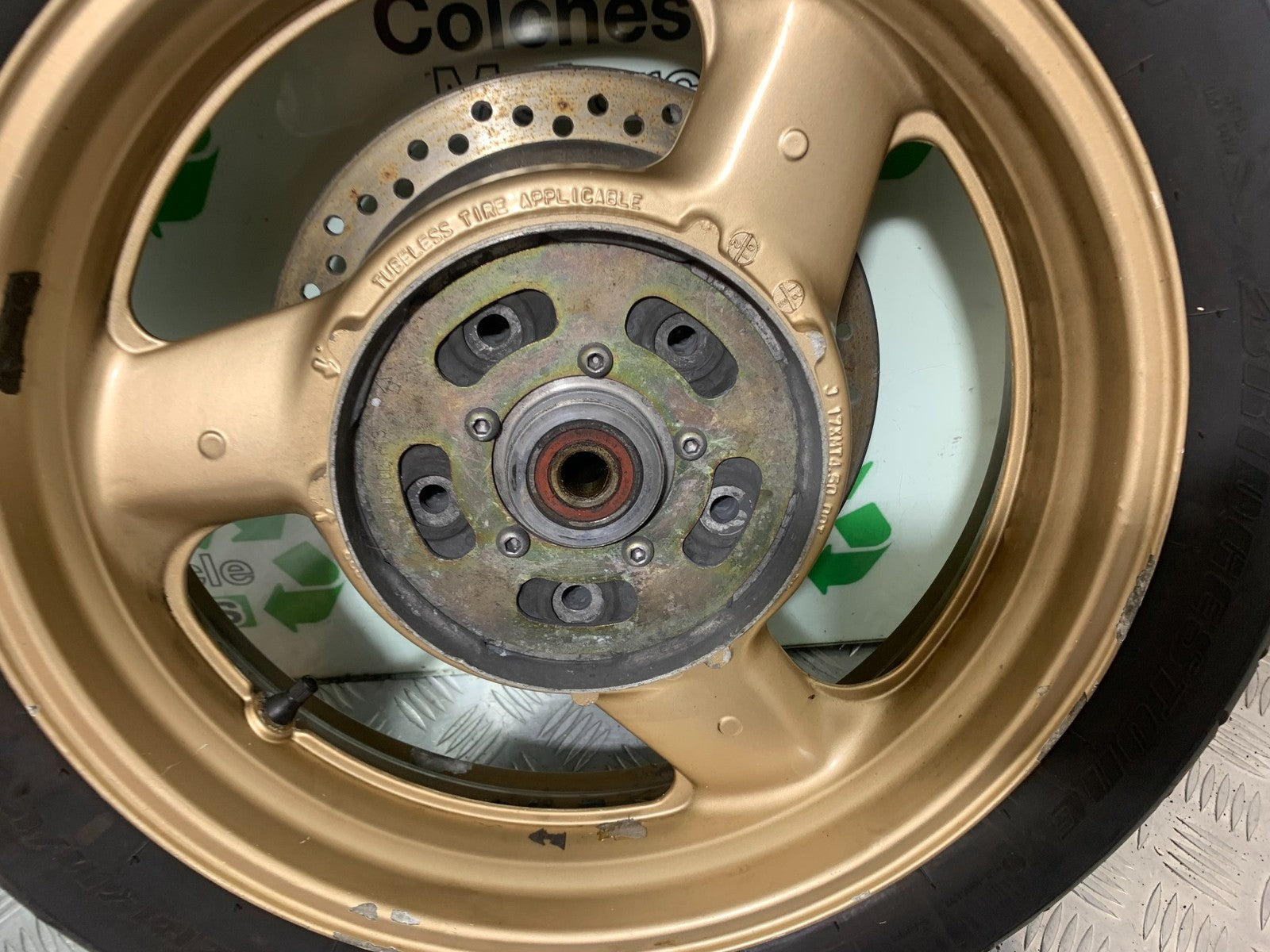HONDA ST1100 PAN EUROPEAN REAR WHEEL  1993-2001 (CMB1195)