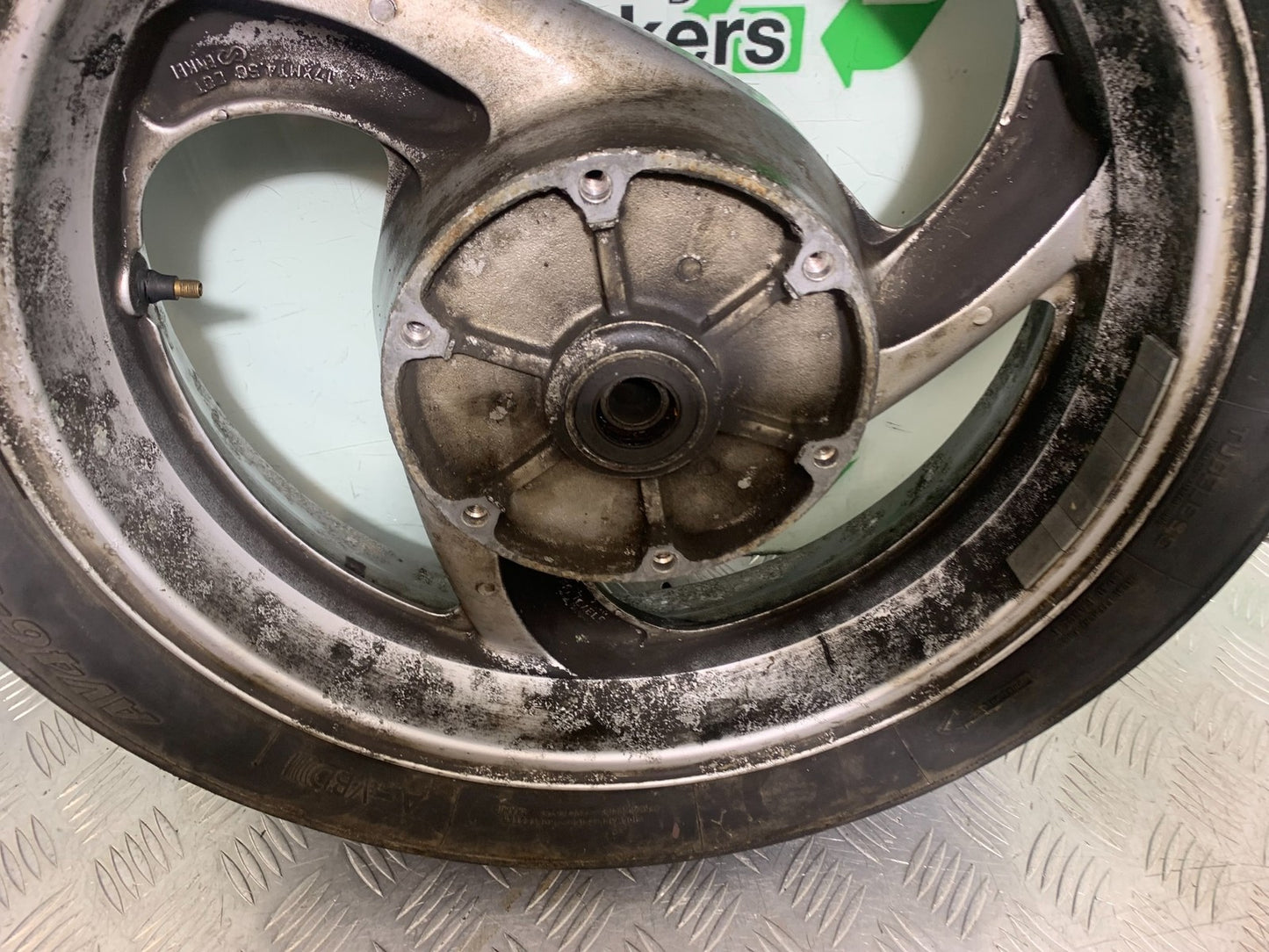 HONDA NT650 V DEAUVILLE REAR WHEEL  YEAR 1999 (CMB1268)