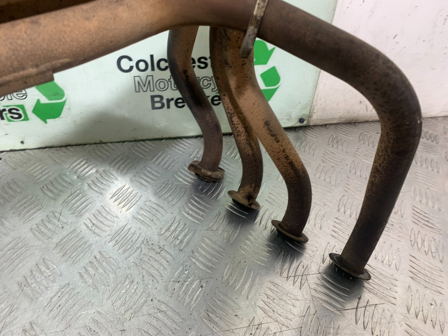 KAWASAKI ZX9R ZX9 C EXHAUST DOWNPIPES  YEAR 1998-99 (CMB1213)