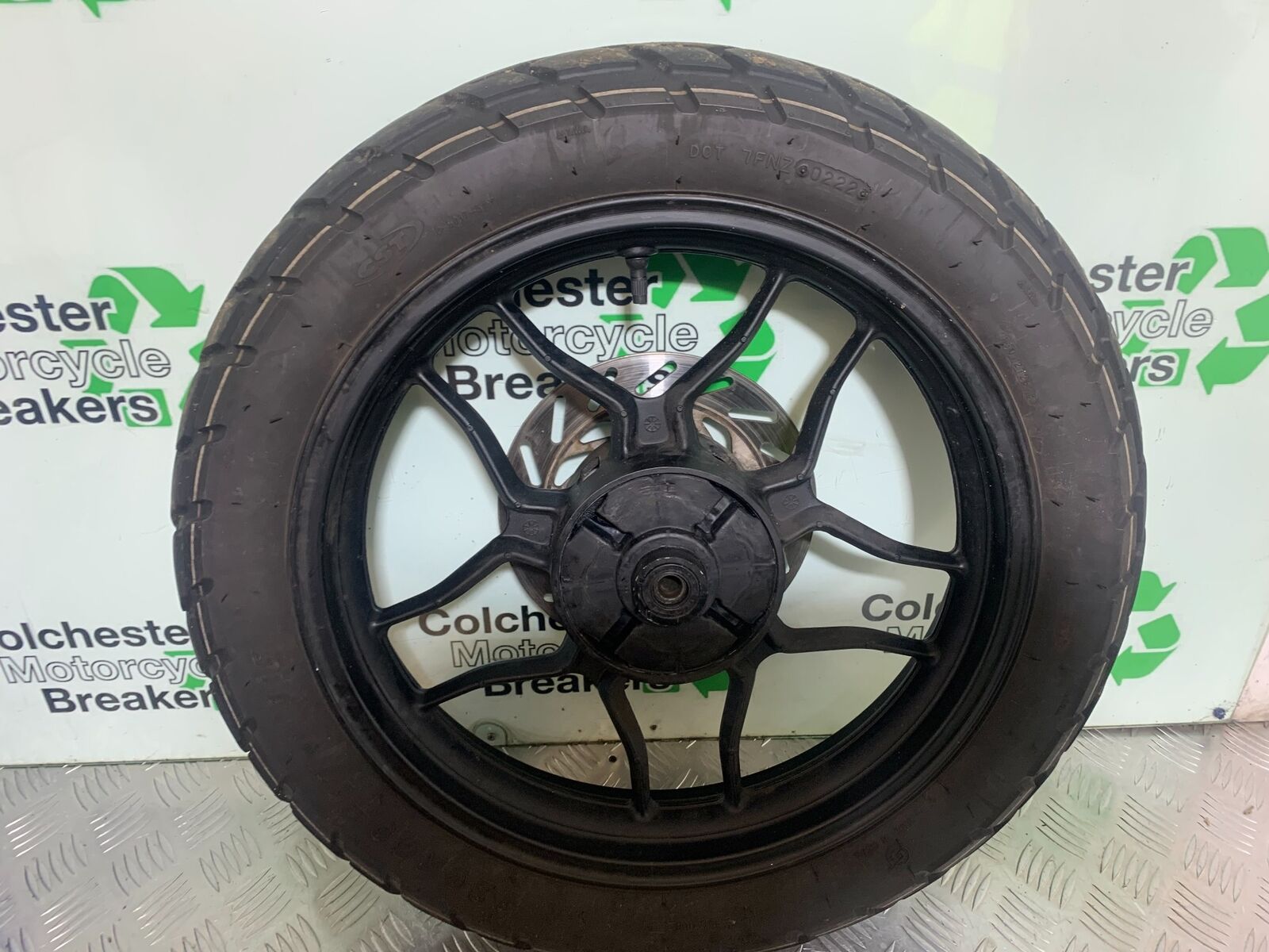 SINNIS TERRAIN 125 REAR WHEEL AND DISC  YEAR 2024 (CMB1072)