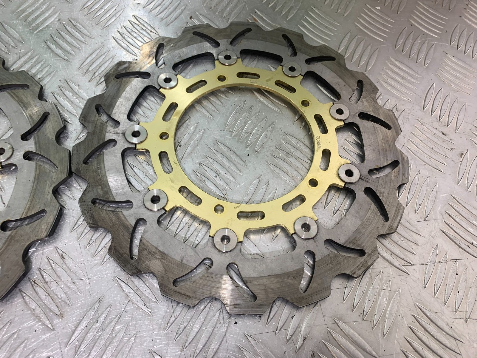 YAMAHA YZF R1 4C8 FRONT BRAKE DISCS  YEAR 2007-2008 (CMB1237)