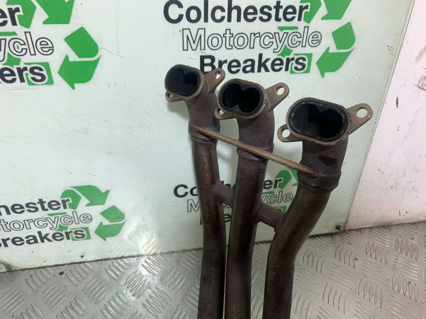 TRIUMPH 1050 SPRINT ST EXHAUST DOWNPIPES  2004-2007 (CMB1197)