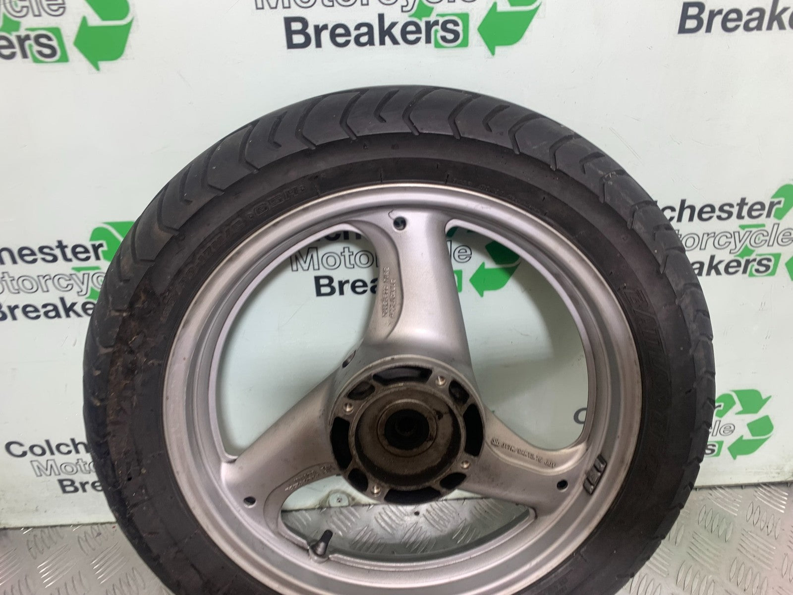 HONDA XL125 VARADERO REAR WHEEL   YEAR 2001-2006  (CMB1210)