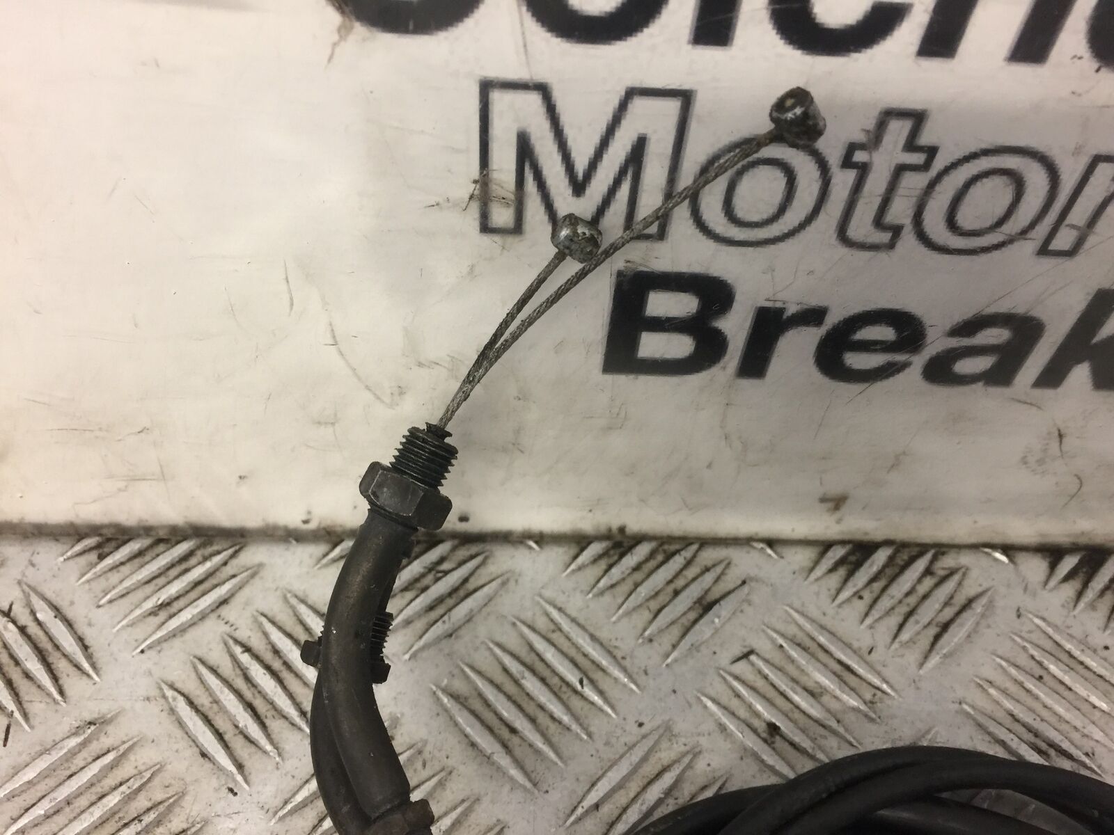 HONDA ST1100 ST 1100 PAN EUROPEAN THROTTLE CABLES  YEAR 1997 (STOCK NO 413)