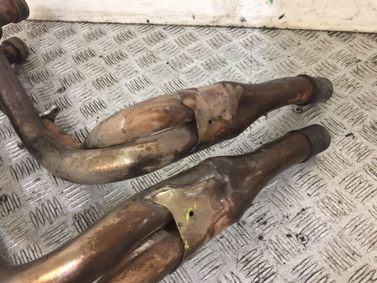 HONDA CB1000R CB 1000 R EXHAUST DOWNPIPES  YEAR 2008-2016 (STOCK 715)