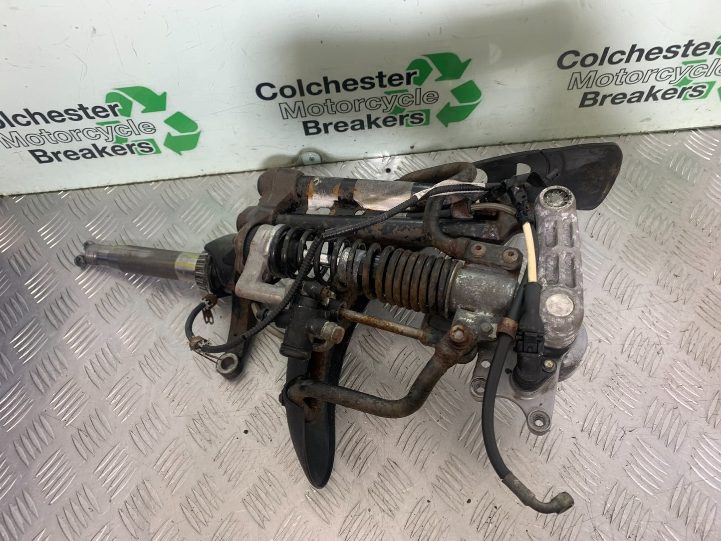 PIAGGIO MP3 250 ie RIGHT FORK AND SHOCK  YEAR 2007 (CMB1307)