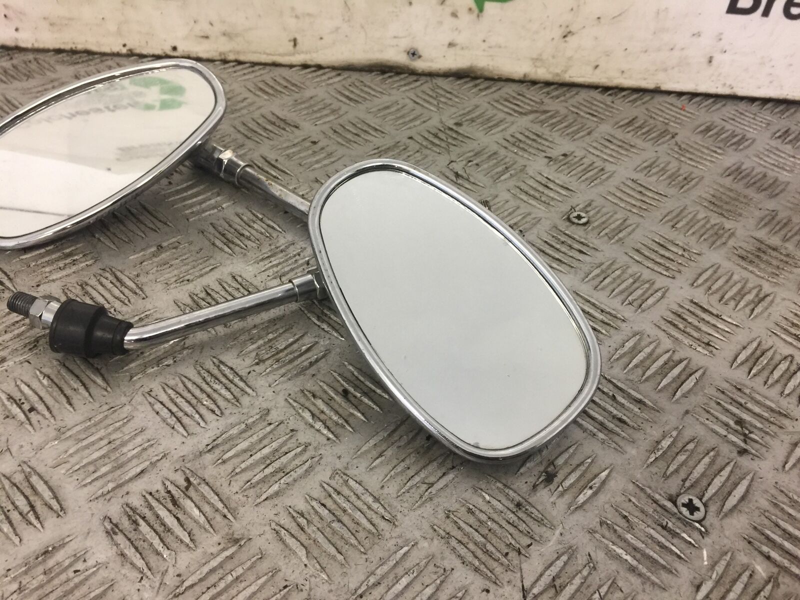 AJS DD350 E-6 LEFT AND RIGHT MIRRORS YEAR 2012  STOCK 580