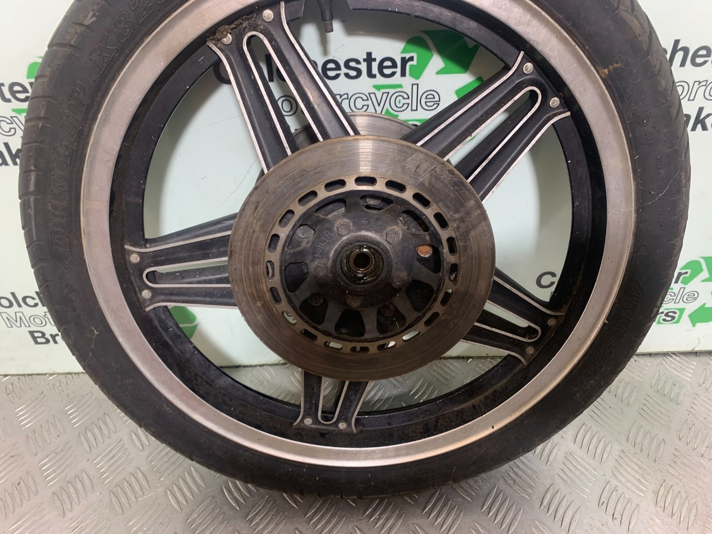 HONDA GL500 GL 500 SILVERWING FRONT WHEEL AND DISCS  YEAR 1981-82 (CMB1168)