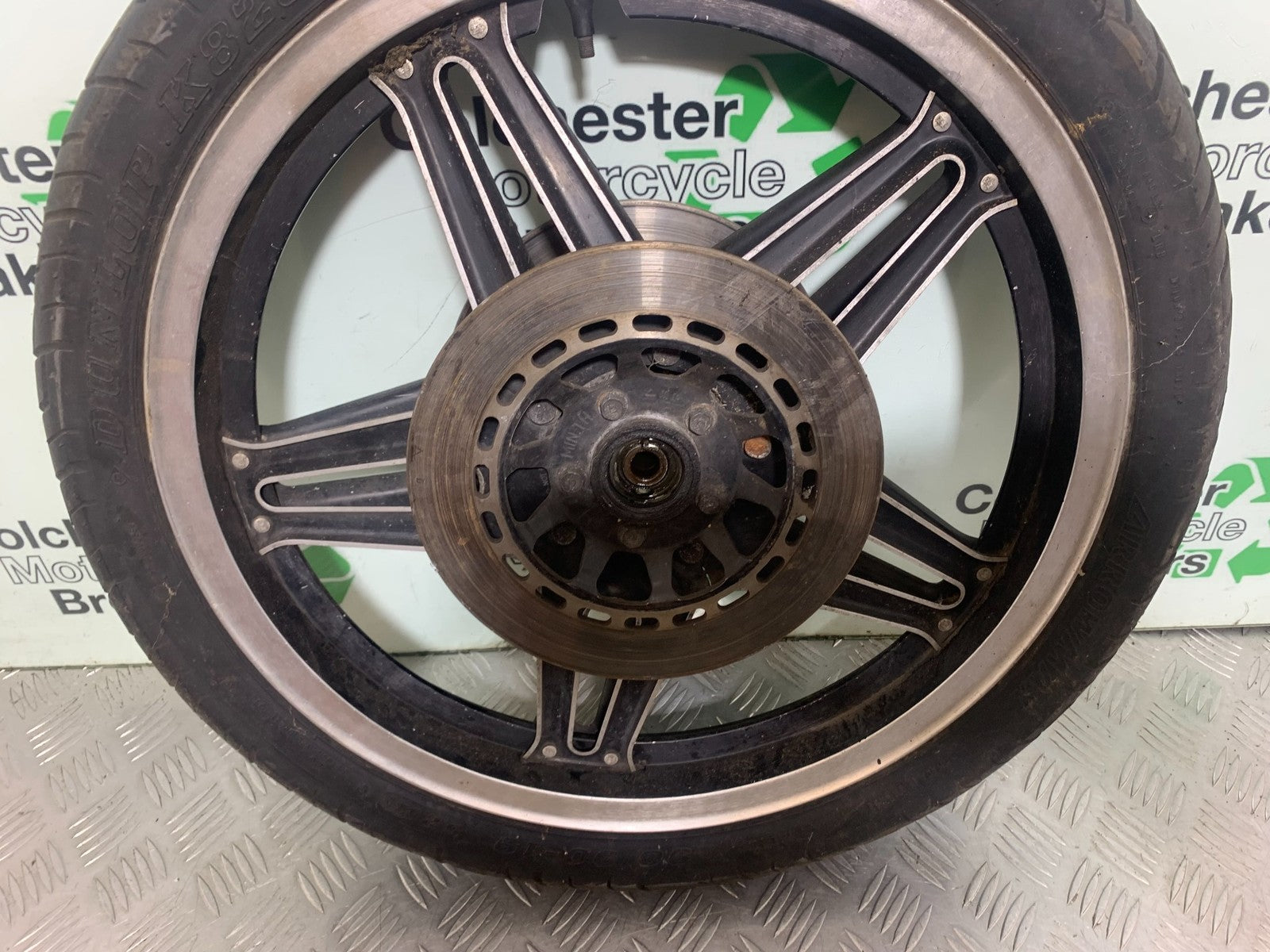 HONDA GL500 GL 500 SILVERWING FRONT WHEEL AND DISCS  YEAR 1981-82 (CMB1168)