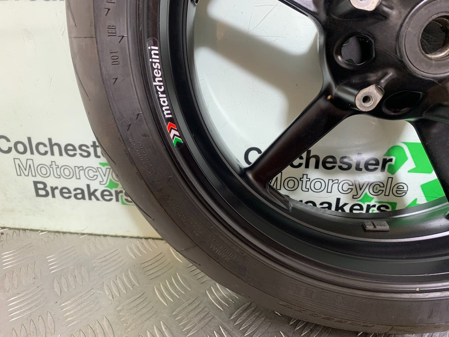 KTM 690 DUKE R LC4 REAR WHEEL YEAR 2012-2015  (CMB1180)